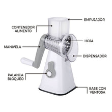 Cargar imagen en el visor de la galería, Cortadora y peladora de verduras multifunción