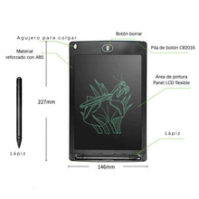 Cargar imagen en el visor de la galería, Tablet creativa con efecto luminoso: Dibuja y escribe sin límites